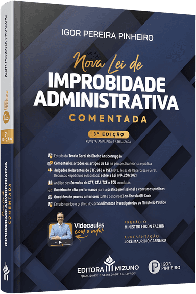 Livro Nova Lei de Improbidade Administrativa Comentada